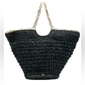 cult gaia | Bags | Cult Gaia Woven Raffia Tote Bag | Poshmark display picture 3